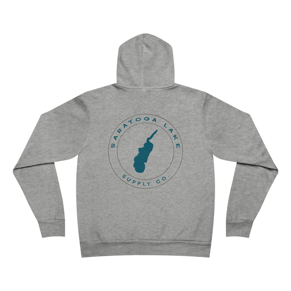 Saratoga Lake Supply Co. Fiddle Logo Hoodie