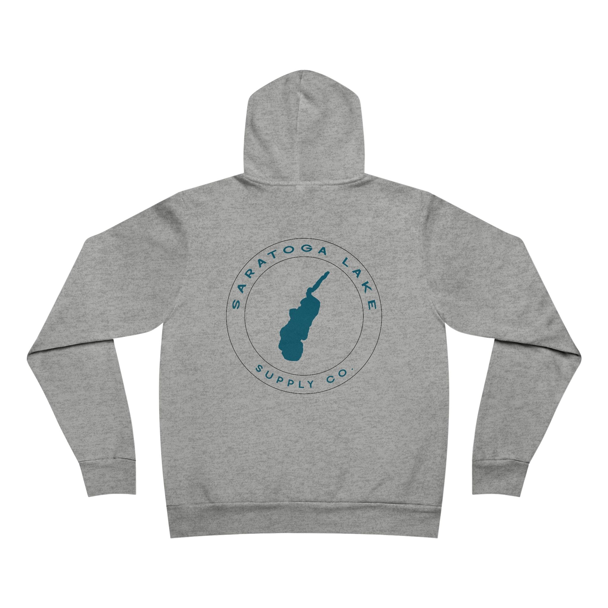 Saratoga Lake Supply Co. Fiddle Logo Hoodie